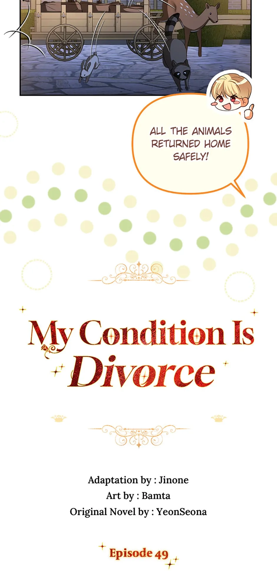 Read My Condition Is Divorce chapter 49 image 19 on Lezhin