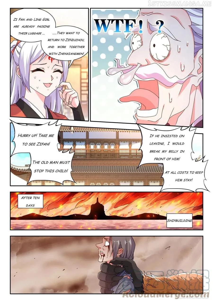 Read My Cultivator Girlfriend chapter 708 image 6 on Lezhin
