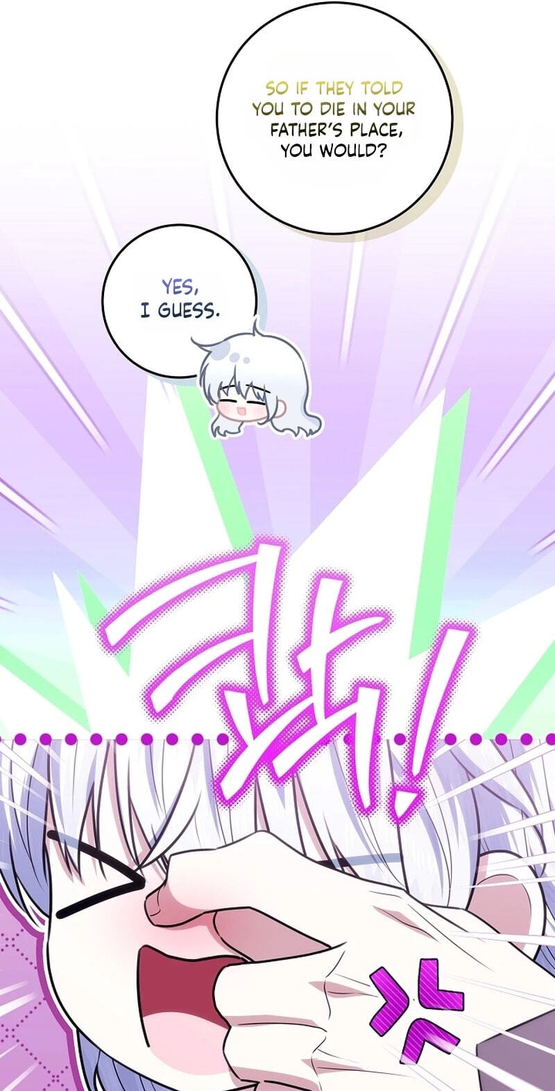 Read My Daddy Hid His Power chapter 71 image 44 on Lezhin