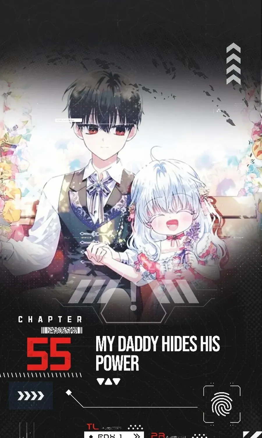 Read My Daddy Hides His Power chapter 55 image 1 on Lezhin