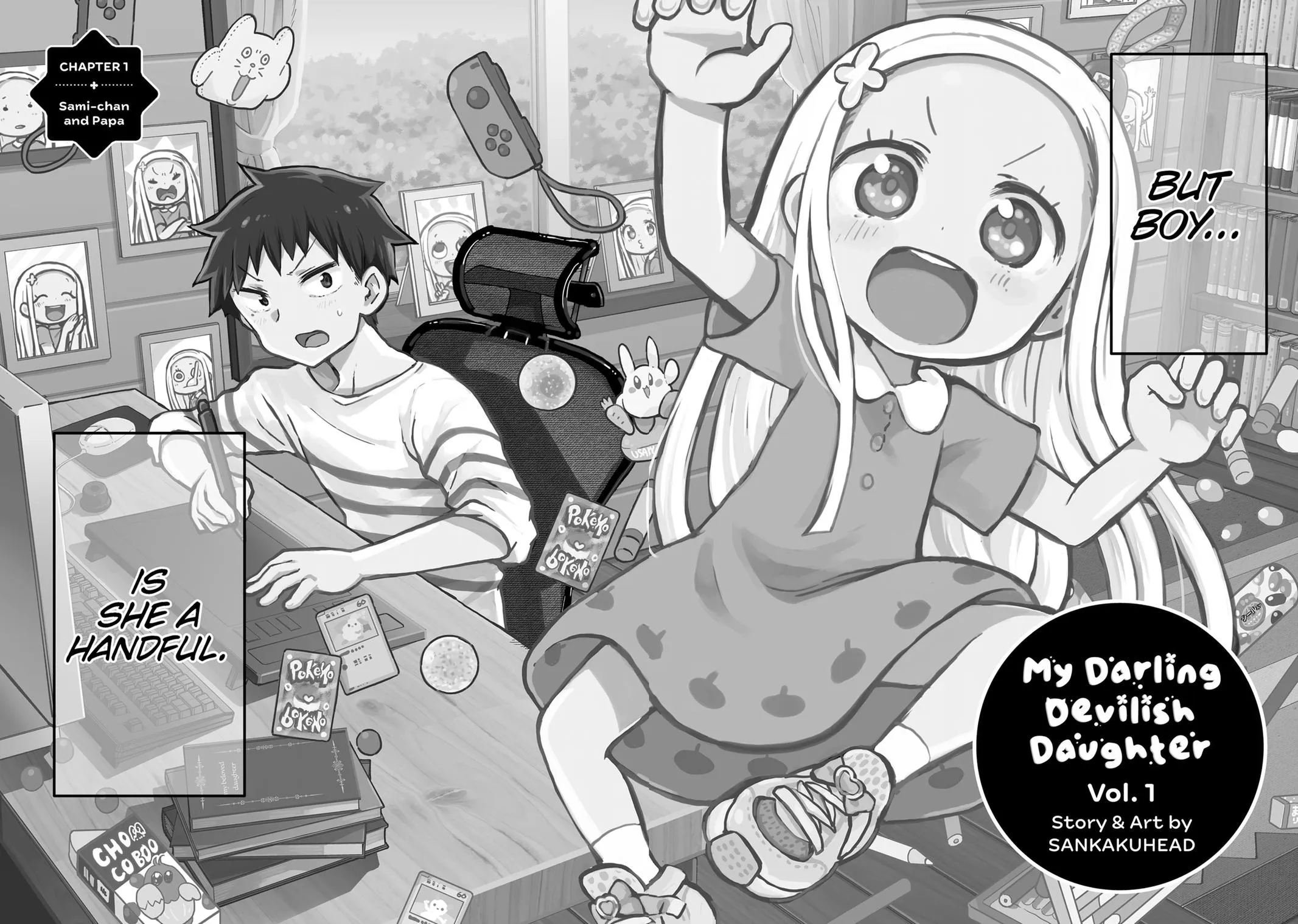 Read My Darling Devilish Daughter chapter 1 image 3 on Lezhin