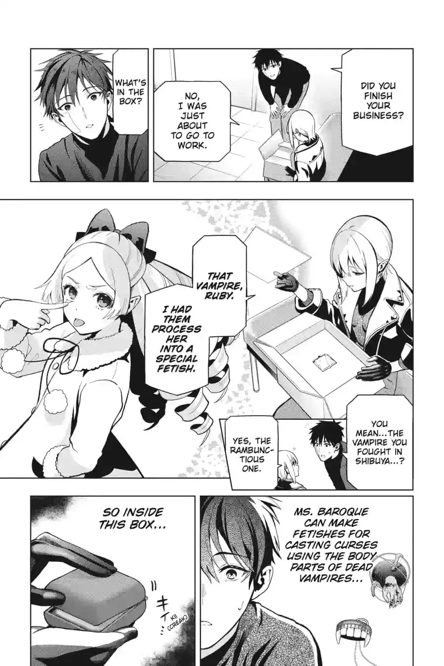 Read My Dear, Curse-Casting Vampiress chapter 35 image 6 on Lezhin