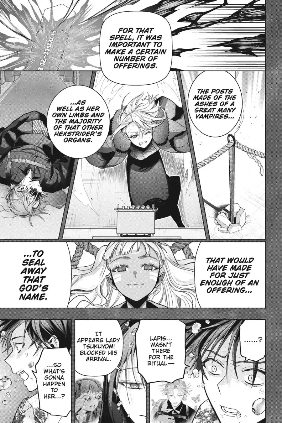 Read My Dear, Curse-Casting Vampiress chapter 36.2 image 7 on Lezhin