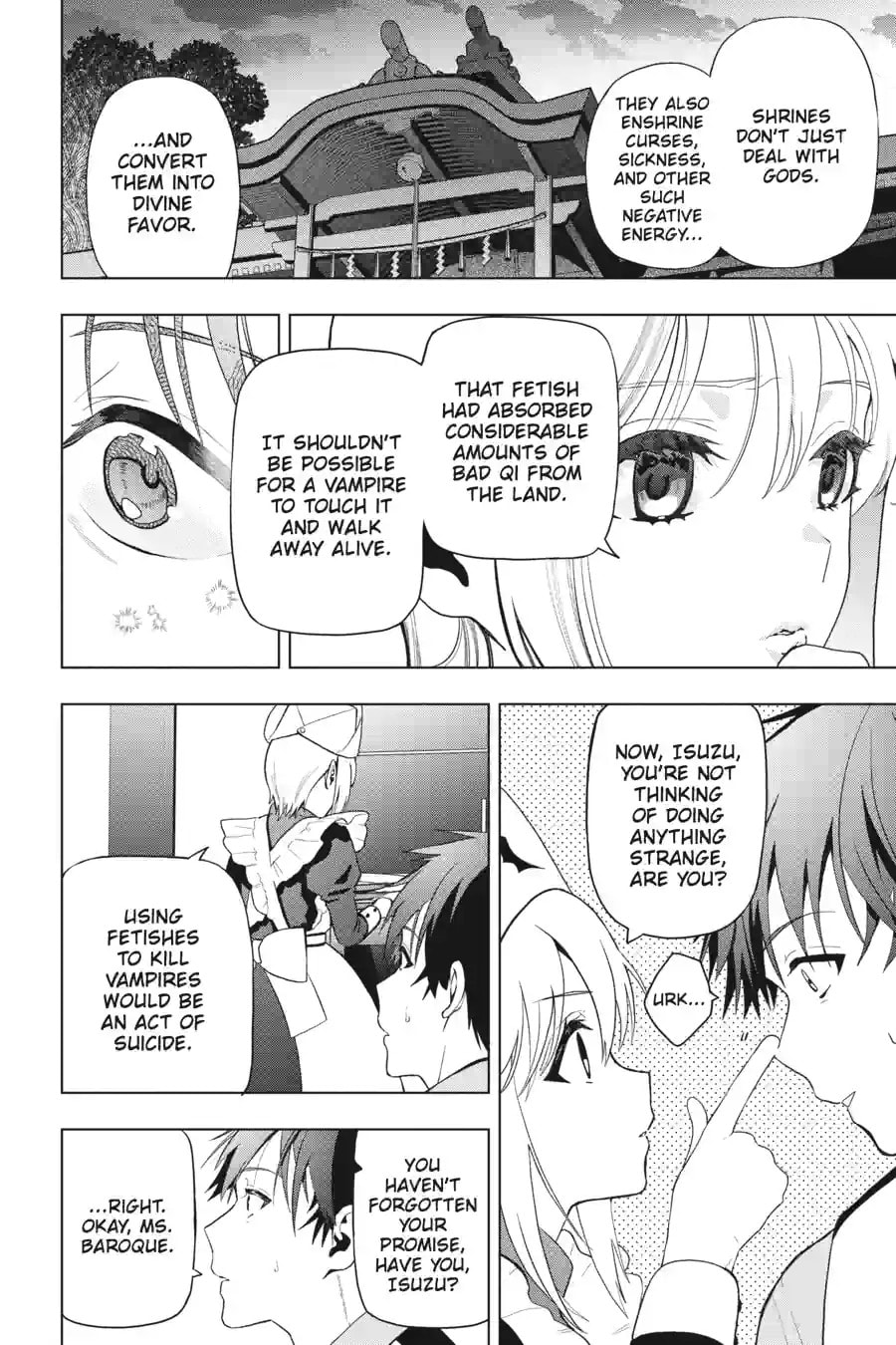 Read My Dear, Curse-Casting Vampiress chapter 8.2 image 1 on Lezhin