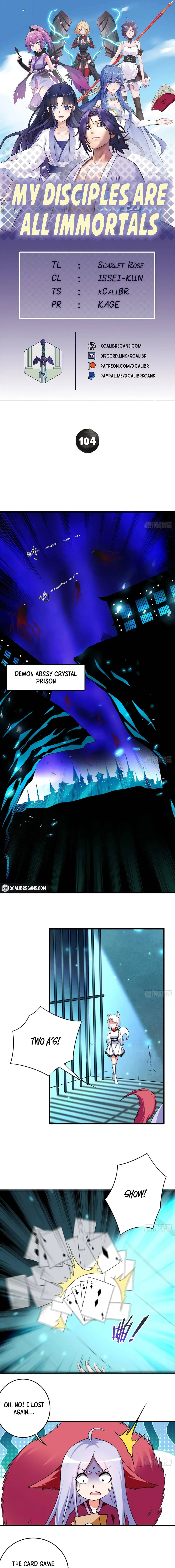 My Disciples Are All Immortals Chapter 104 page 1 - 