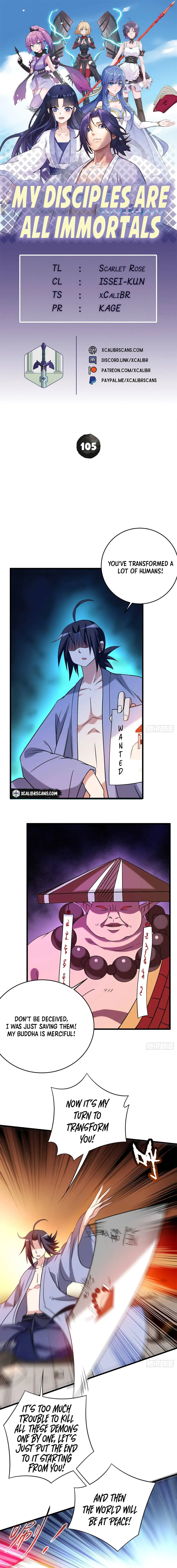 My Disciples Are All Immortals Chapter 105 page 1 - 