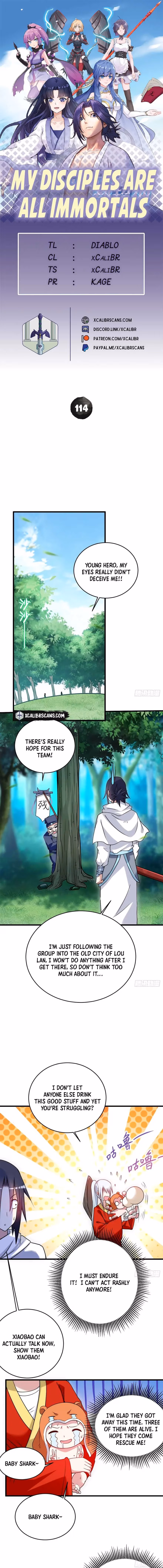 My Disciples Are All Immortals Chapter 114 page 1 - 