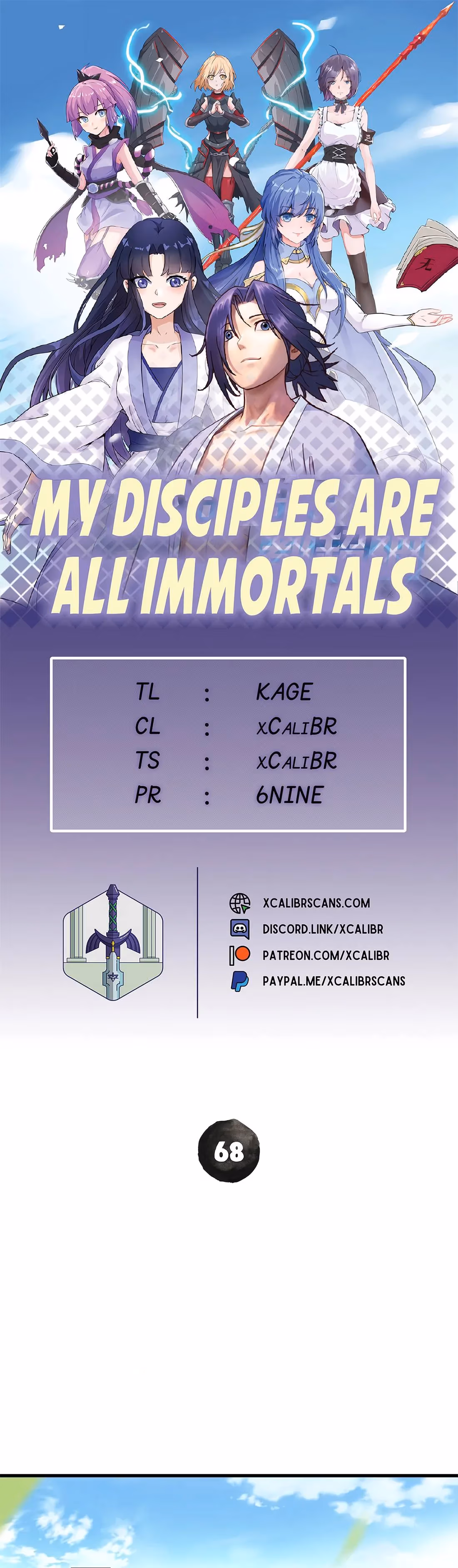 My Disciples Are All Immortals Chapter 68 page 1 - 