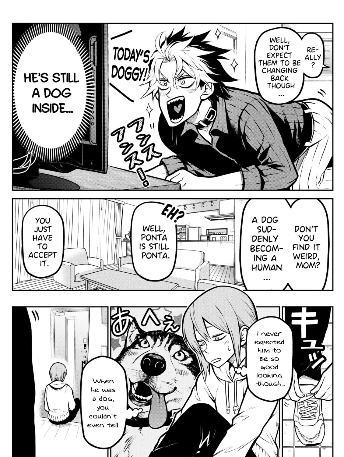 Read My dog becomes a human chapter 13 image 6 on Lezhin