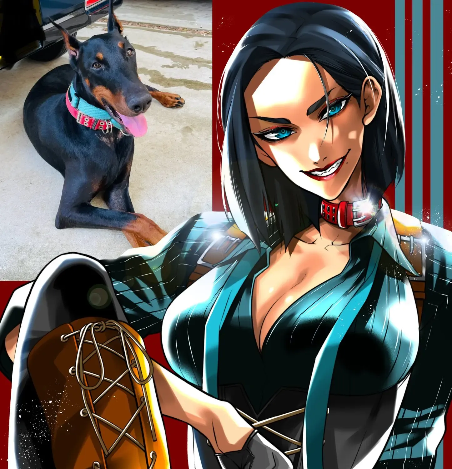 Read My dog becomes a human chapter 23.7 image 1 on Lezhin