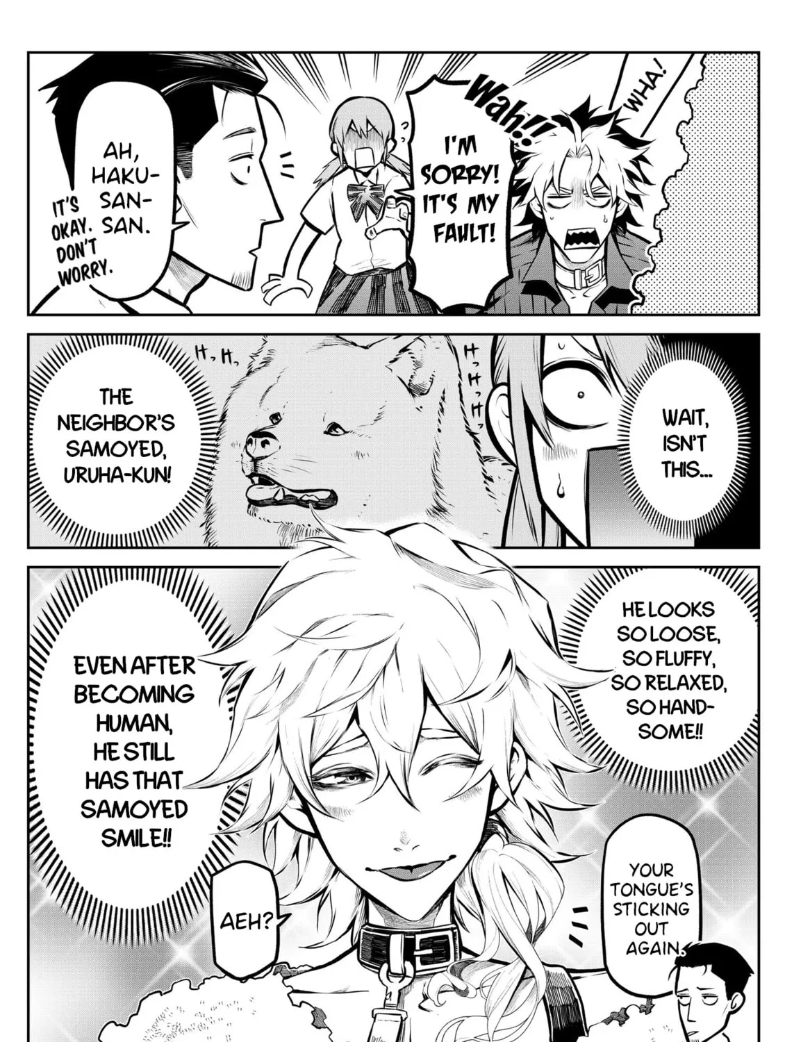 Read My dog becomes a human chapter 5 image 6 on Lezhin