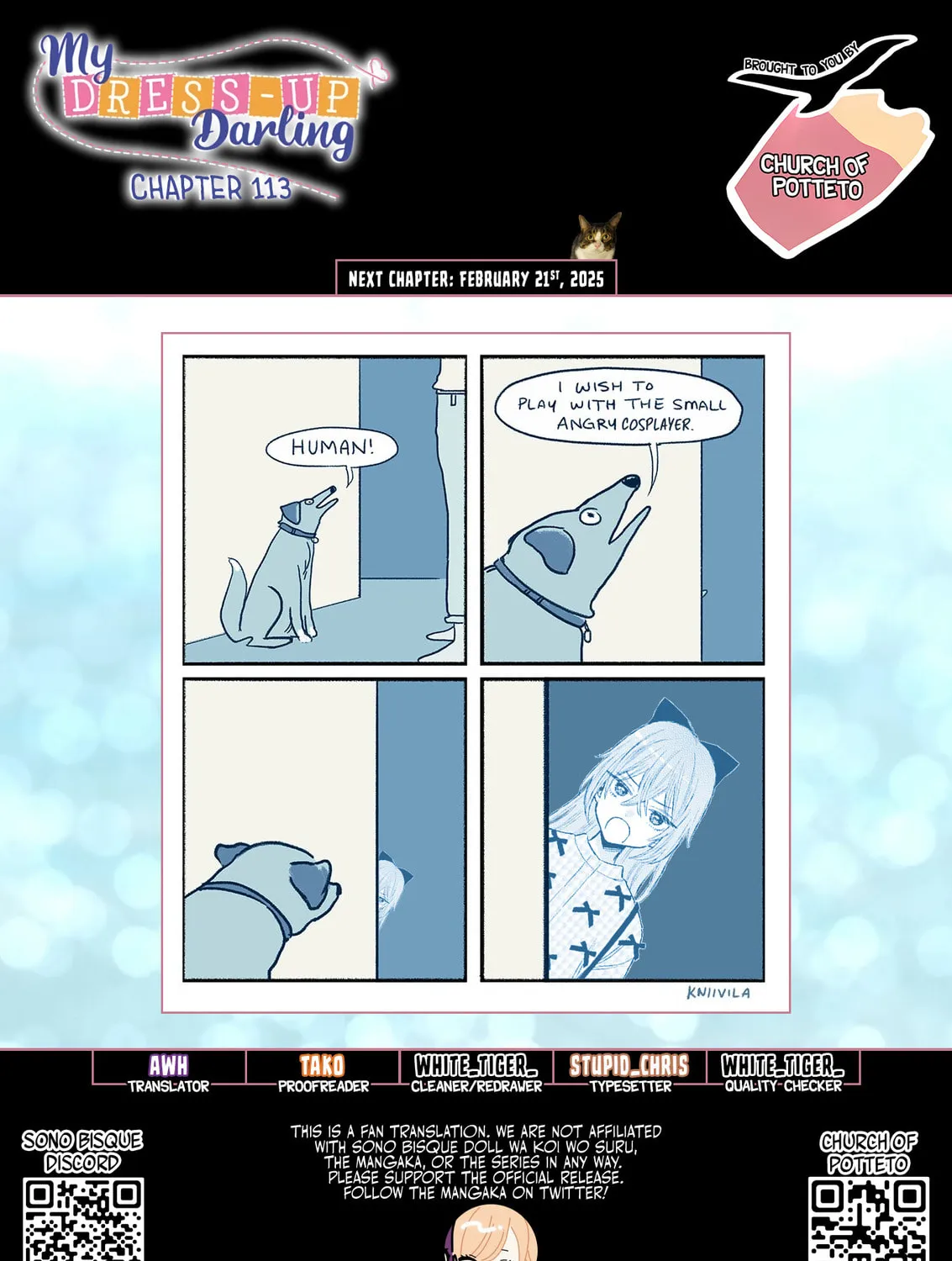 My Dress-Up Darling Chapter 113 page 43 - 