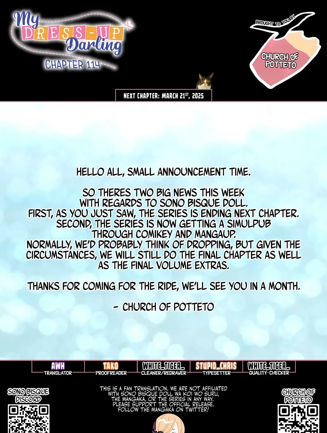 My Dress-Up Darling Chapter 114 page 43 - 