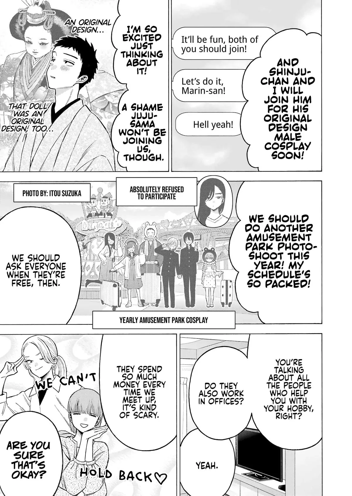 My Dress-Up Darling Chapter 115.5 page 11 - 