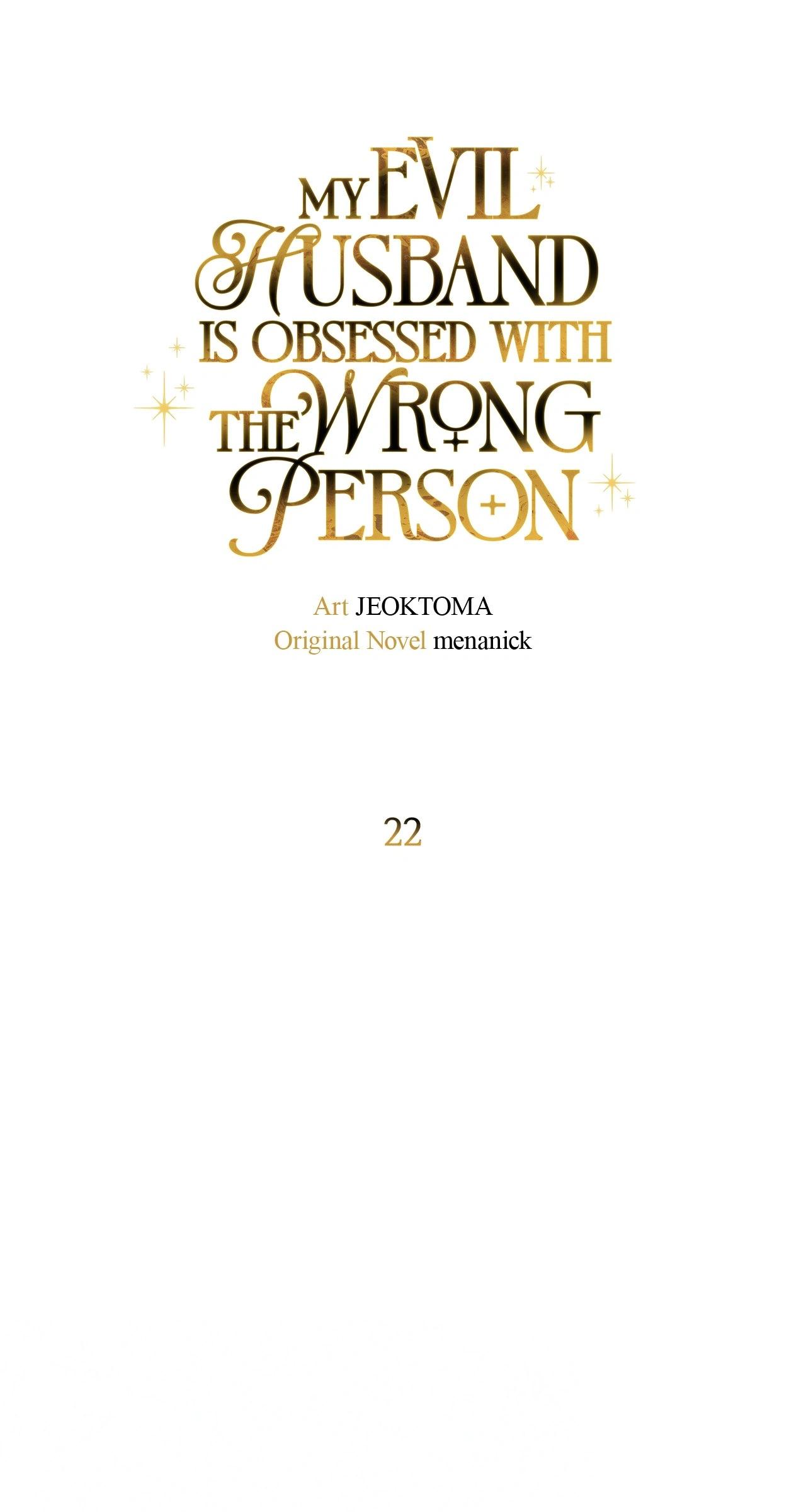 My Evil Husband Is Obsessed With the Wrong Person Chapter 22 page 18 - 