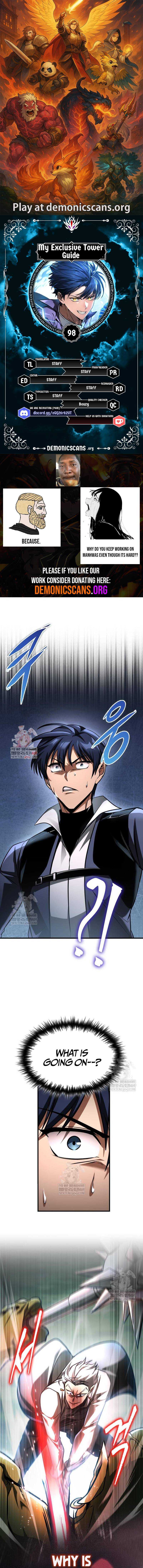 Read My Exclusive Tower Guide chapter 98 image 1 on Lezhin