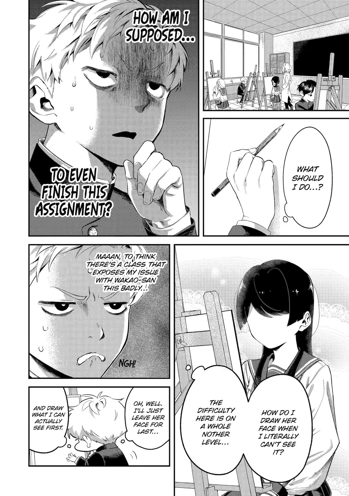 Read My Faceless Classmate, Wakao chapter 6 image 1 on Lezhin