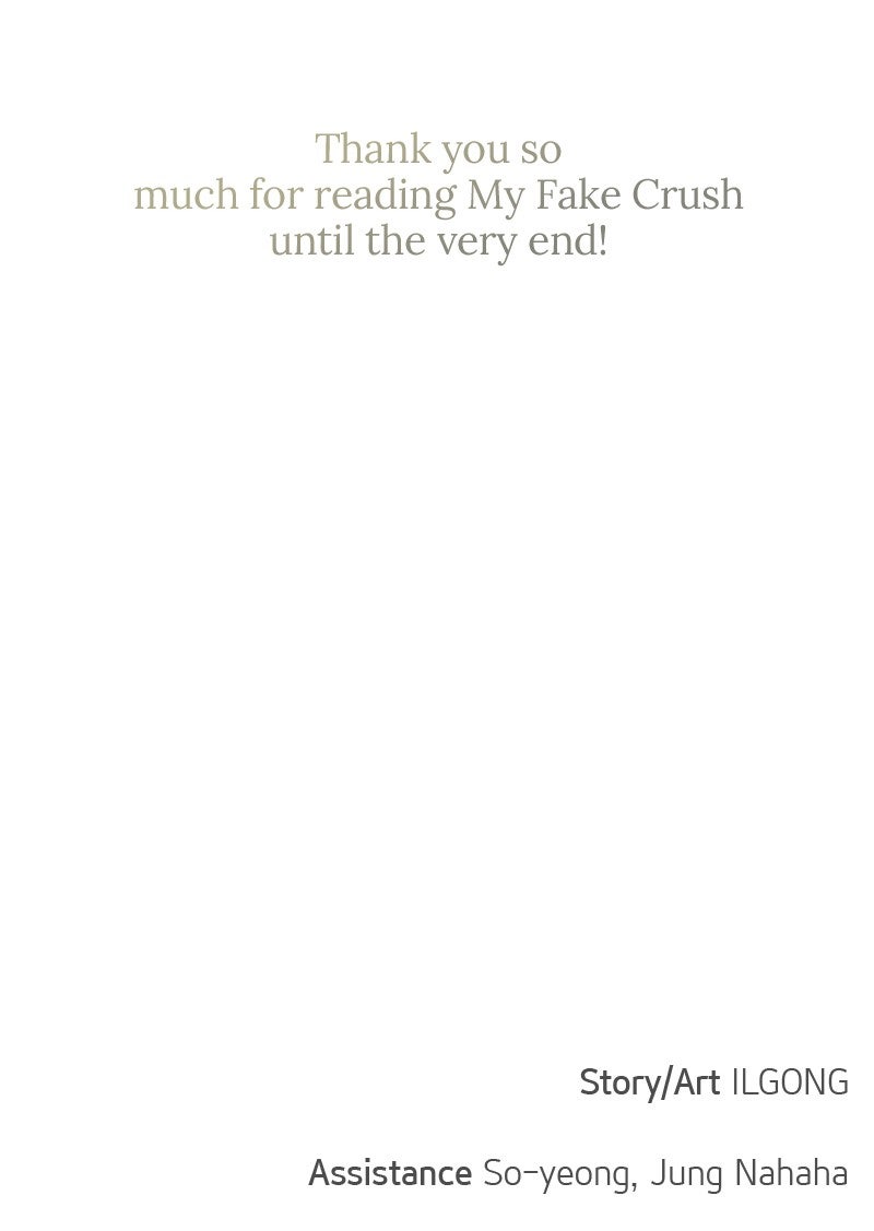 My Fake Crush Episode 68 (Side Story #3) page 110 - 