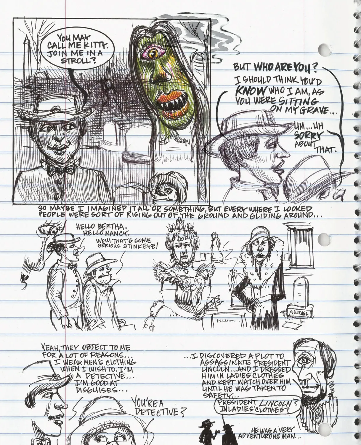 My Favorite Thing is Monsters Chapter 8 page 17 - 