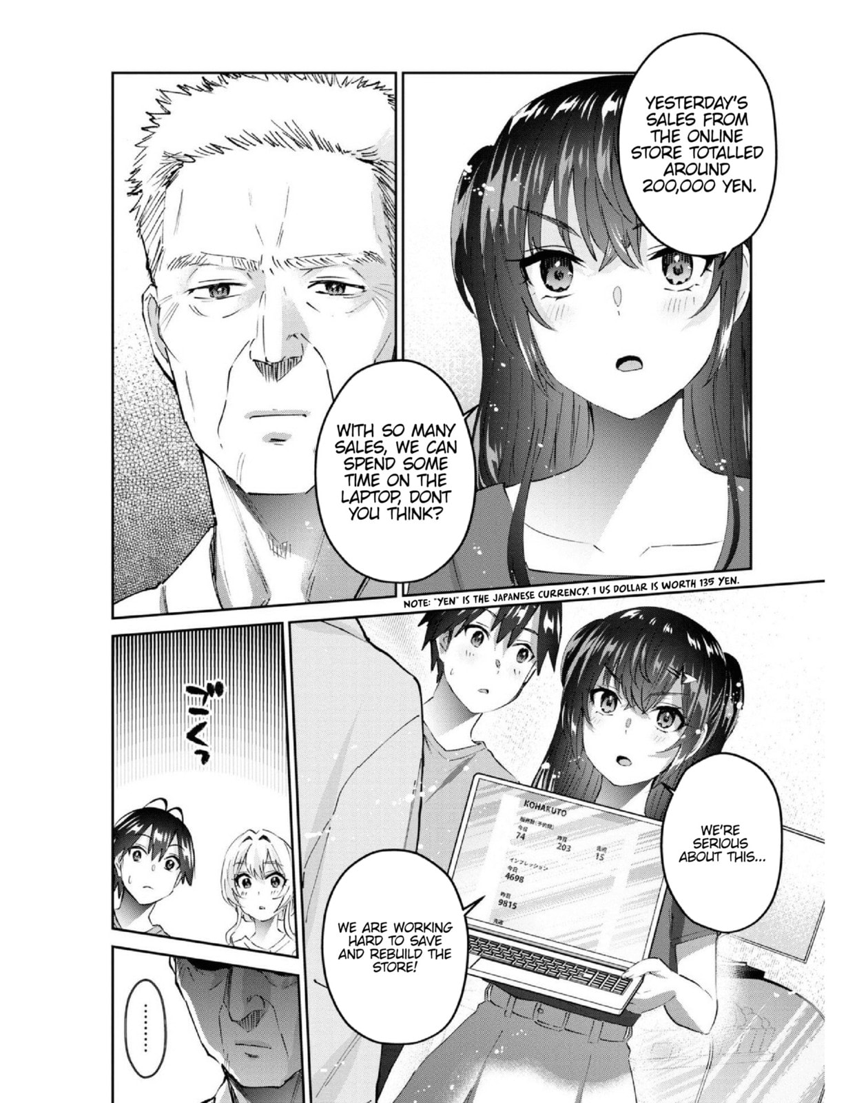 Read My First Girlfriend is a Gal chapter 157 image 4 on Lezhin