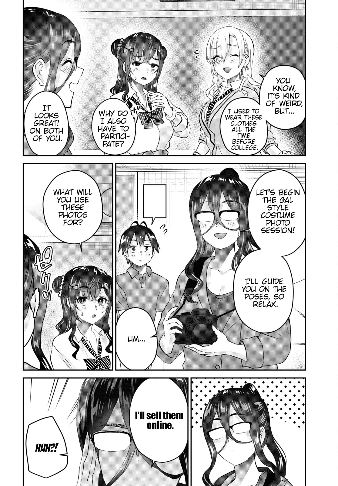 Read My First Girlfriend is a Gal chapter 167 image 2 on Lezhin