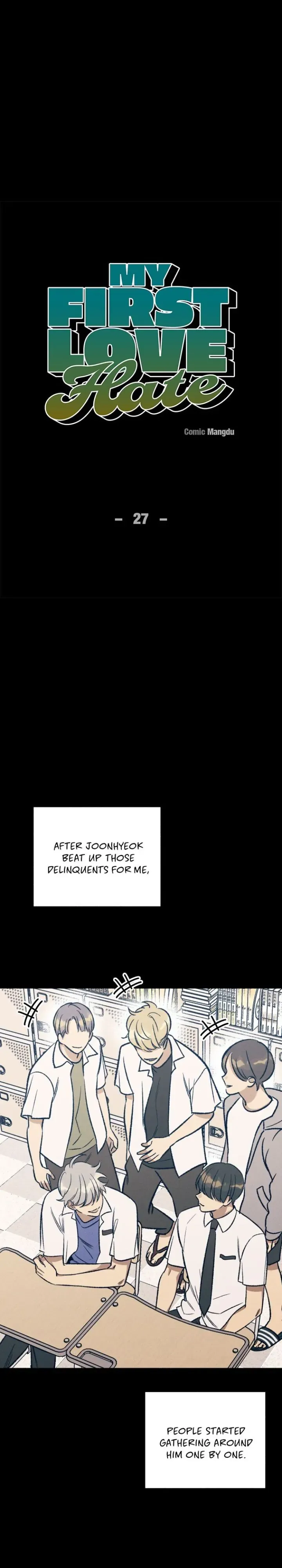 Read My First Love Hate chapter 27 image 4 on Lezhin