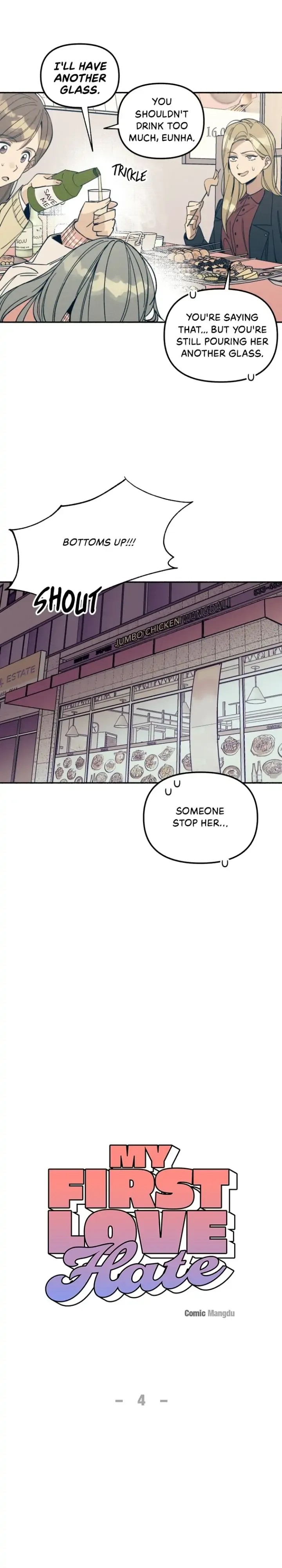 Read My First Love Hate chapter 4 image 4 on Lezhin