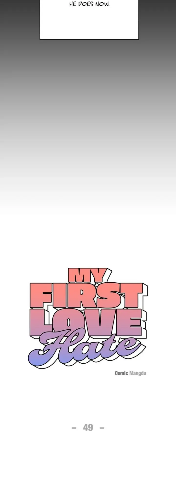 Read My First Love Hate chapter 49 image 9 on Lezhin
