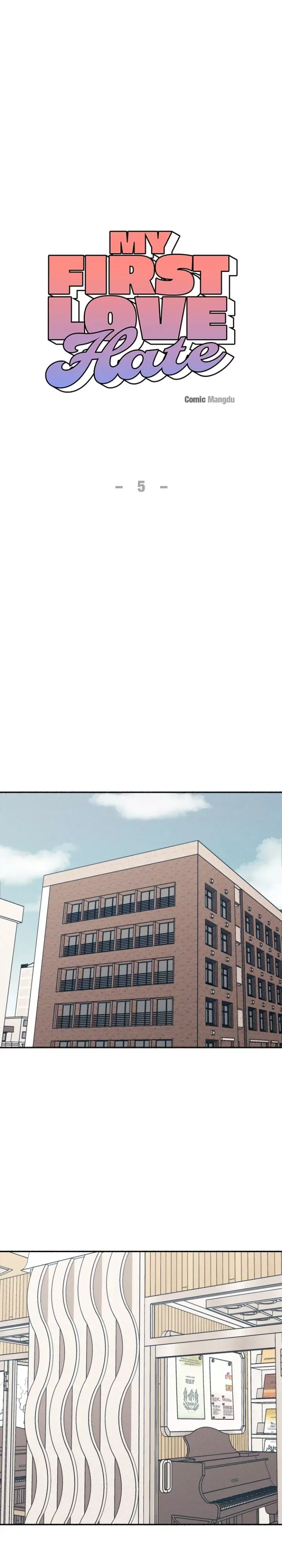Read My First Love Hate chapter 5 image 0 on Lezhin