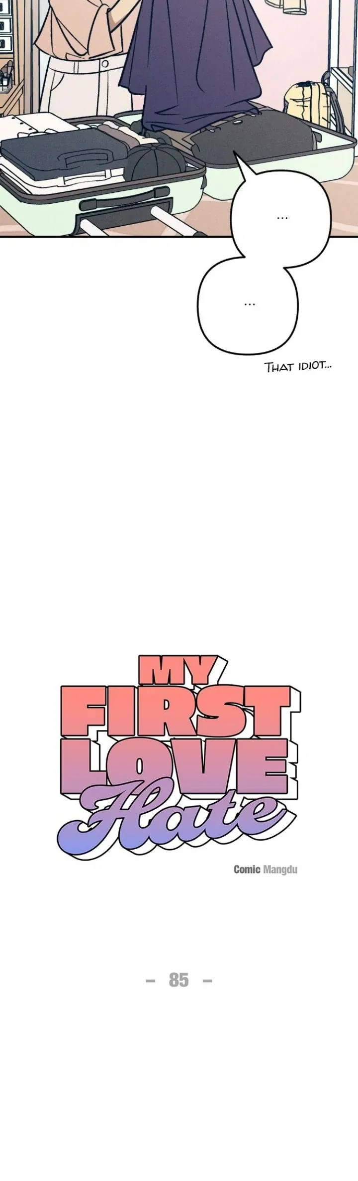 Read My First Love Hate chapter 85 image 9 on Lezhin