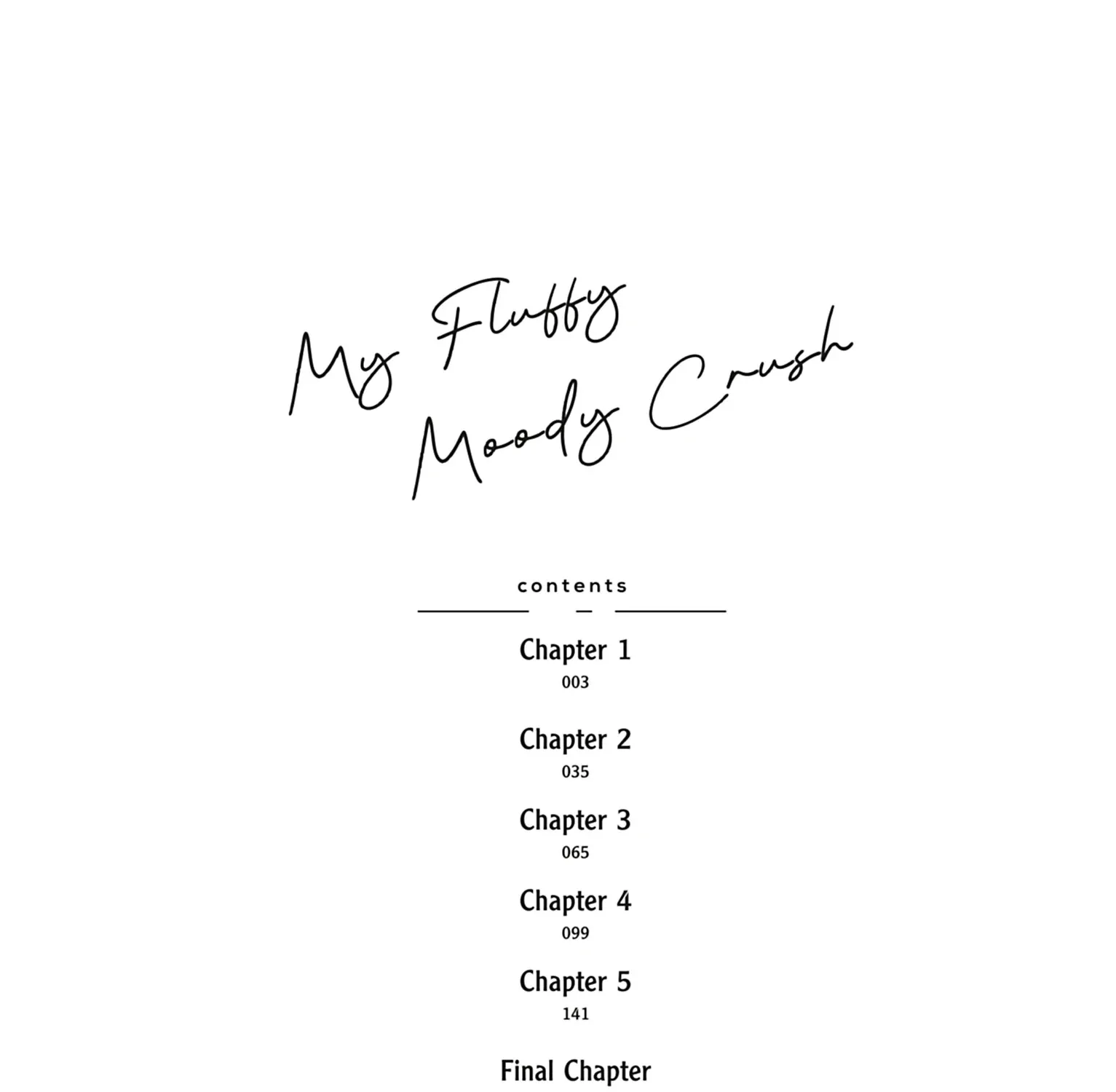 My Fluffy Moody Crush Chapter 1 page 8 - 