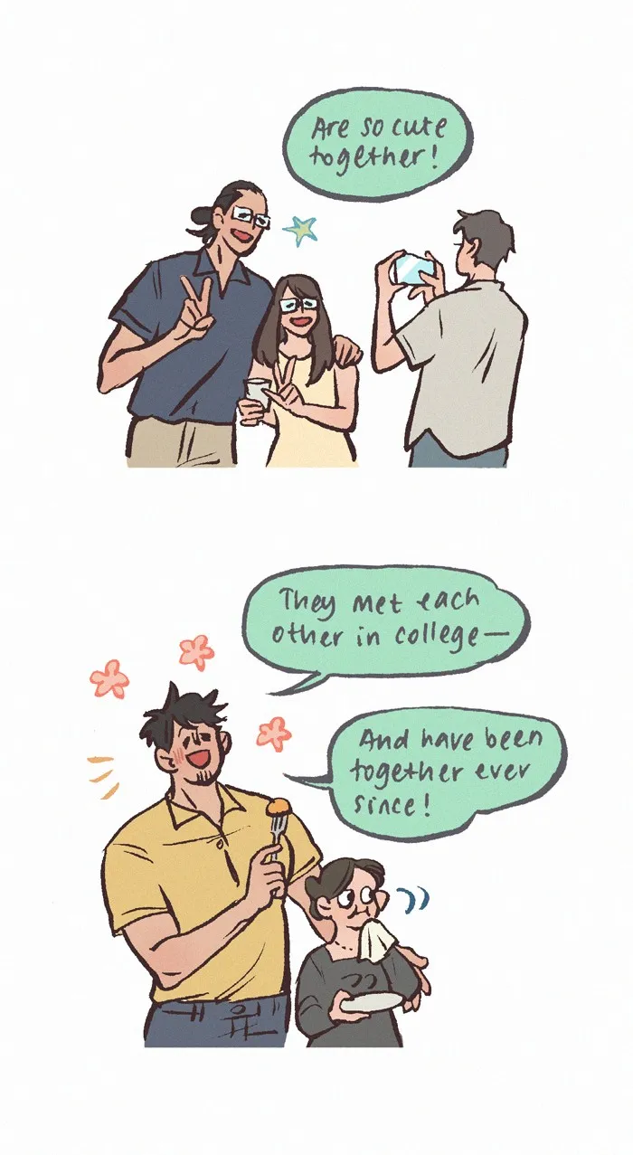 Read My Giant Nerd Boyfriend chapter 1004 image 2 on Lezhin