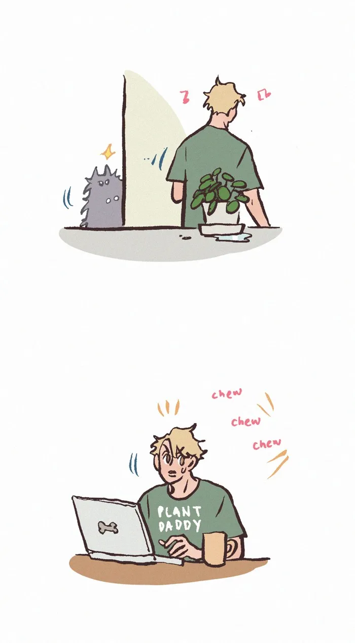 Read My Giant Nerd Boyfriend chapter 1009 image 2 on Lezhin