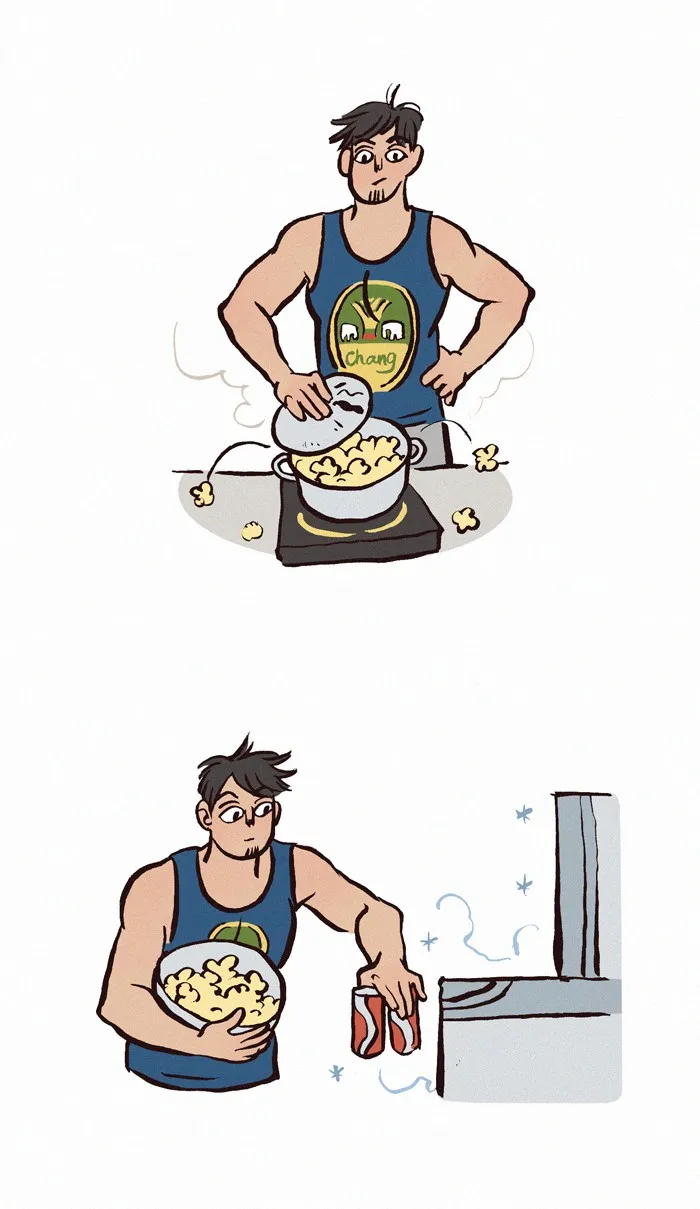 Read My Giant Nerd Boyfriend chapter 101 image 2 on Lezhin