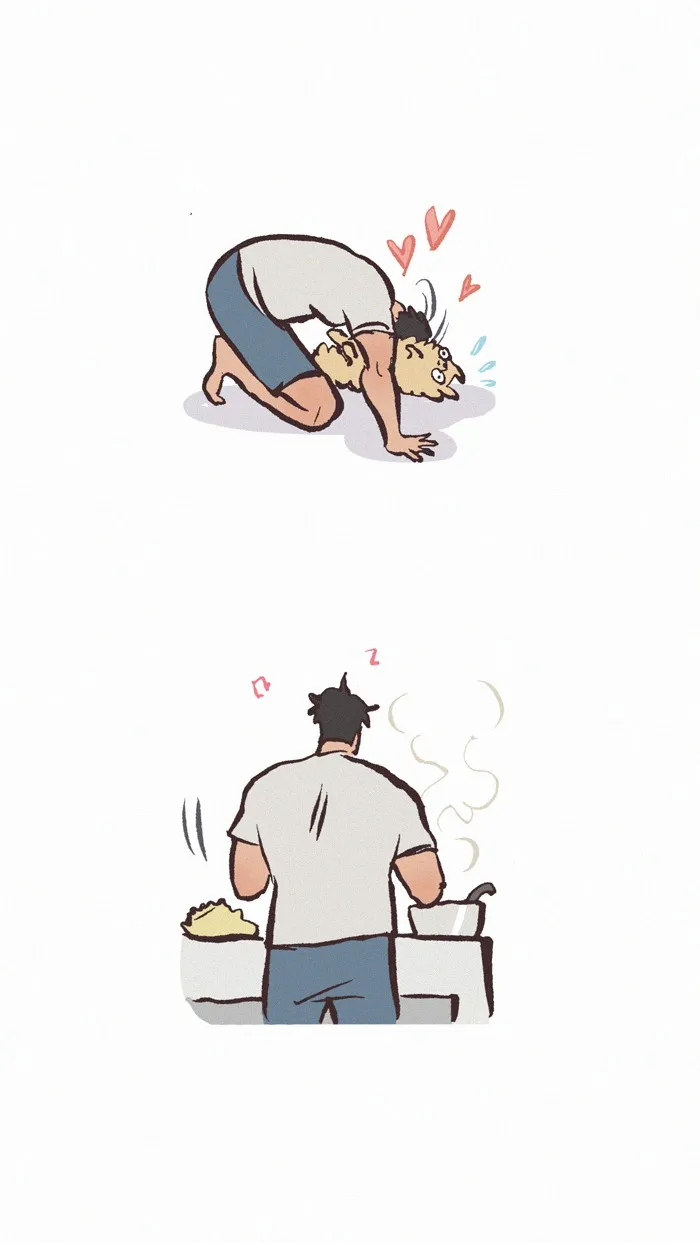 Read My Giant Nerd Boyfriend chapter 1035 image 2 on Lezhin