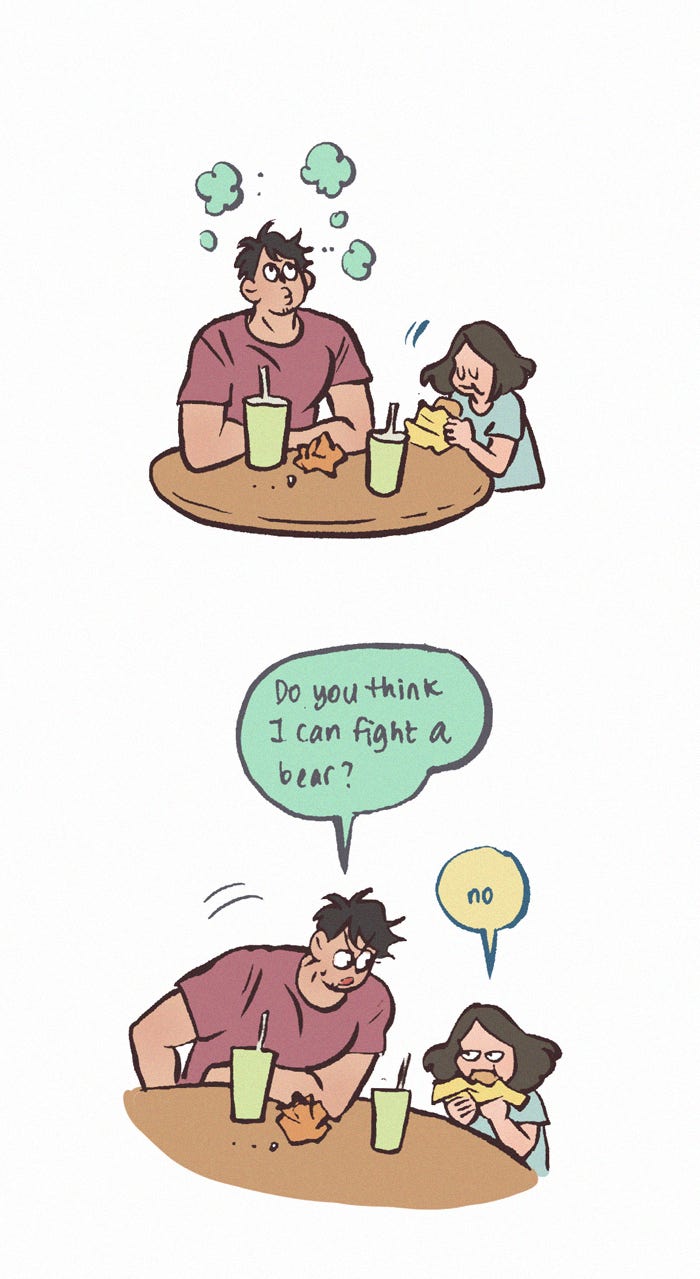 Read My Giant Nerd Boyfriend chapter 1186 image 2 on Lezhin