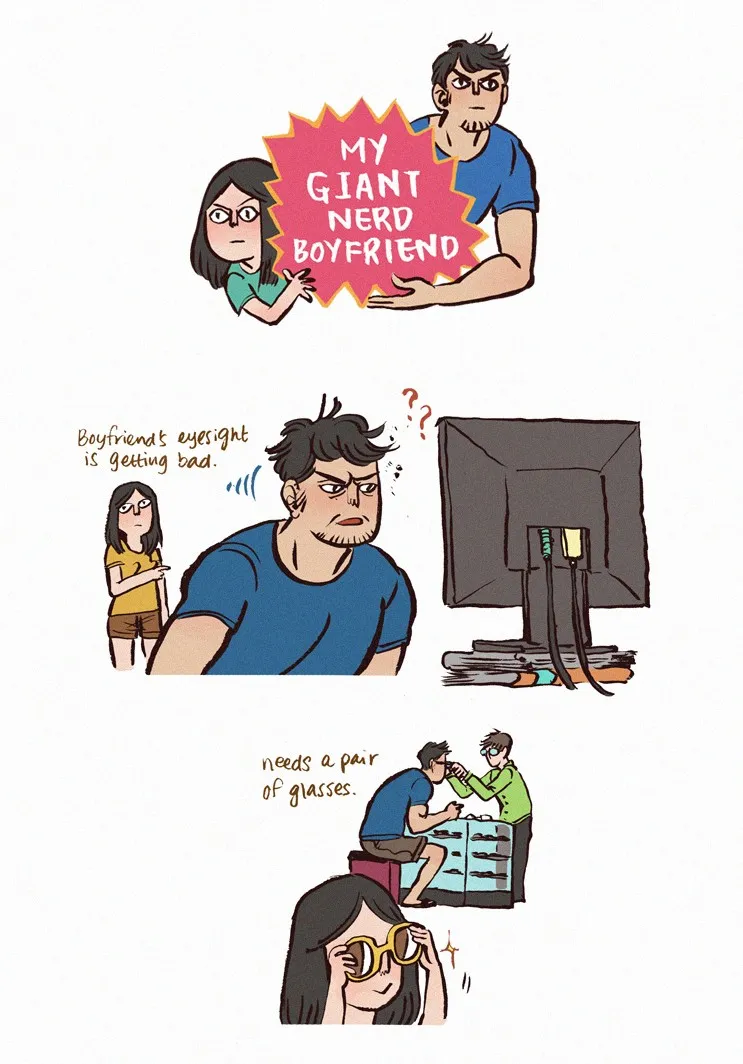 My Giant Nerd Boyfriend Chapter 12 page 1 - 