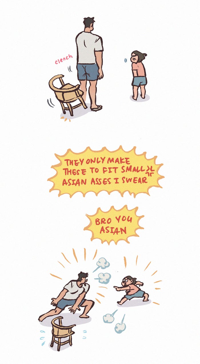 My Giant Nerd Boyfriend 1208: Man vs Chair page 12 - 