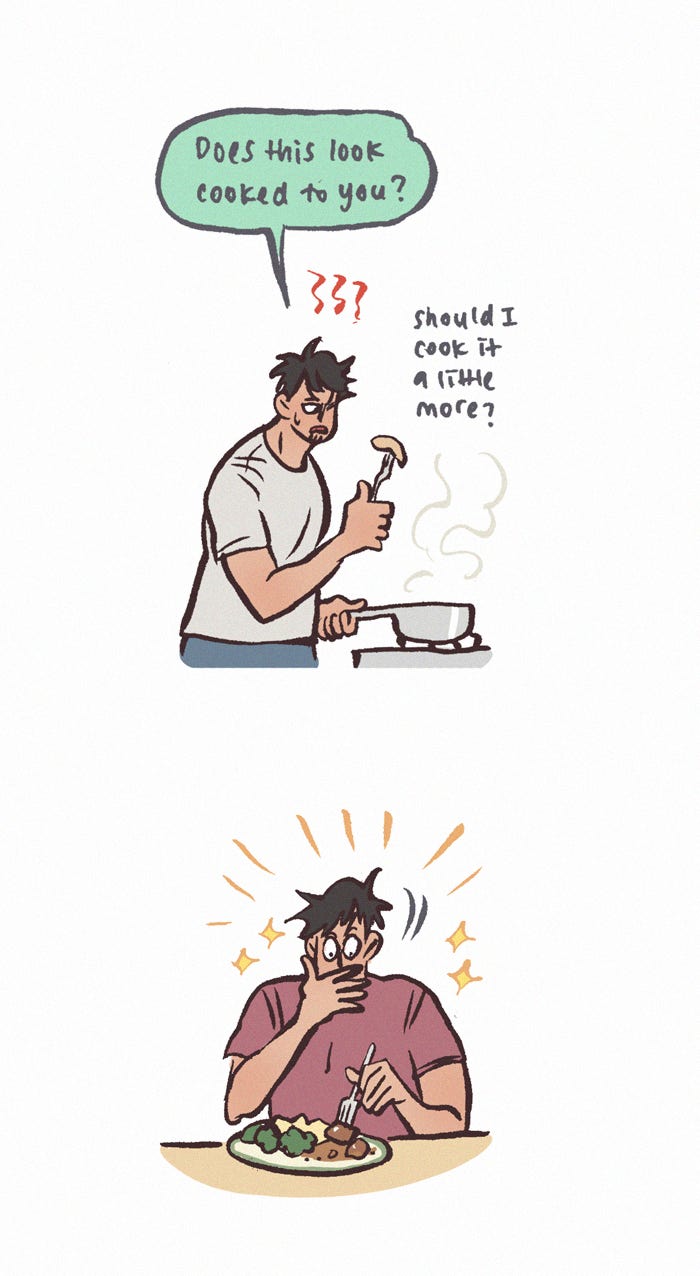 My Giant Nerd Boyfriend 1209: Meals page 9 - 