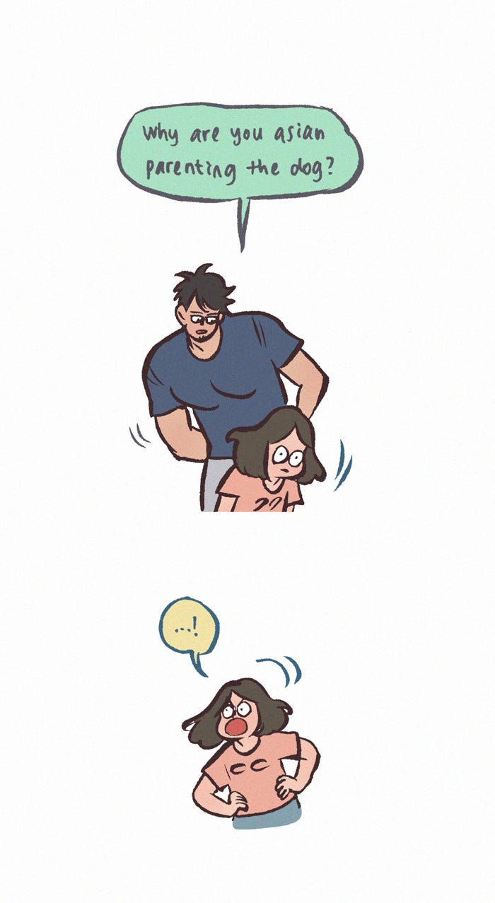 My Giant Nerd Boyfriend 1211: Asian Parent page 11 - 