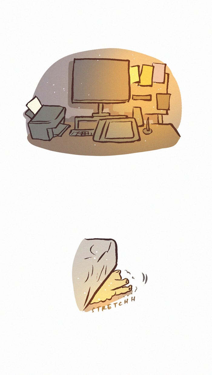 My Giant Nerd Boyfriend 1214: Golden Hour page 6 - 