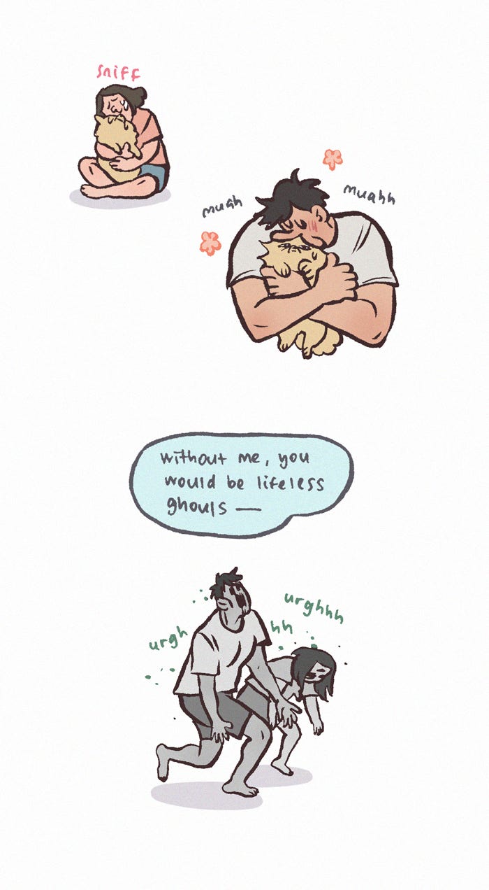 My Giant Nerd Boyfriend 1220: Extra Request page 5 - 