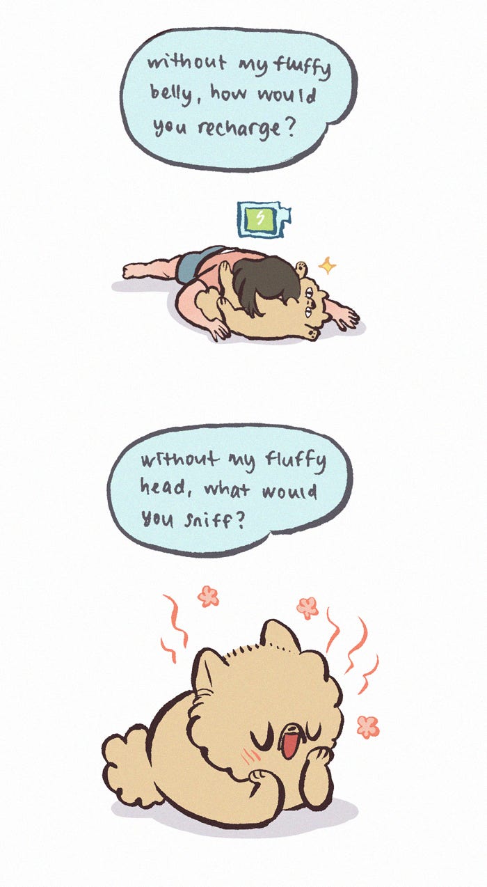 My Giant Nerd Boyfriend 1220: Extra Request page 6 - 