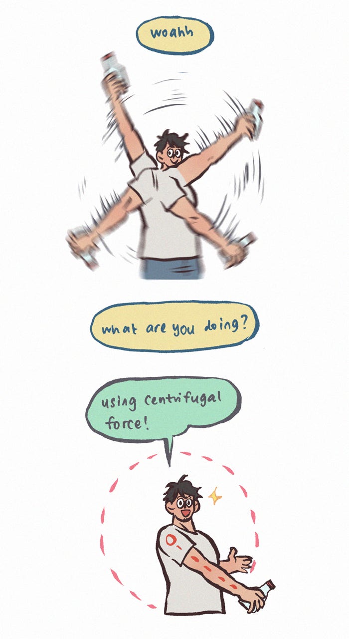 My Giant Nerd Boyfriend 1225: Physics page 5 - 