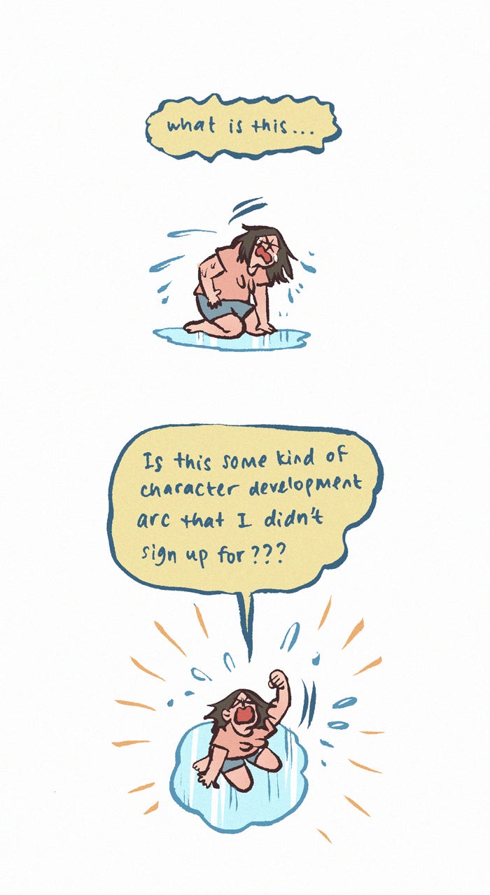 My Giant Nerd Boyfriend 1226: Character Development page 9 - 