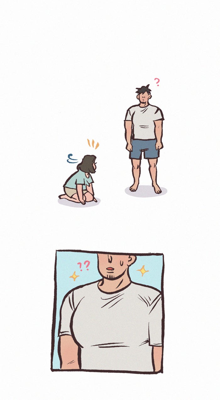 My Giant Nerd Boyfriend 1227: Boobies page 9 - 