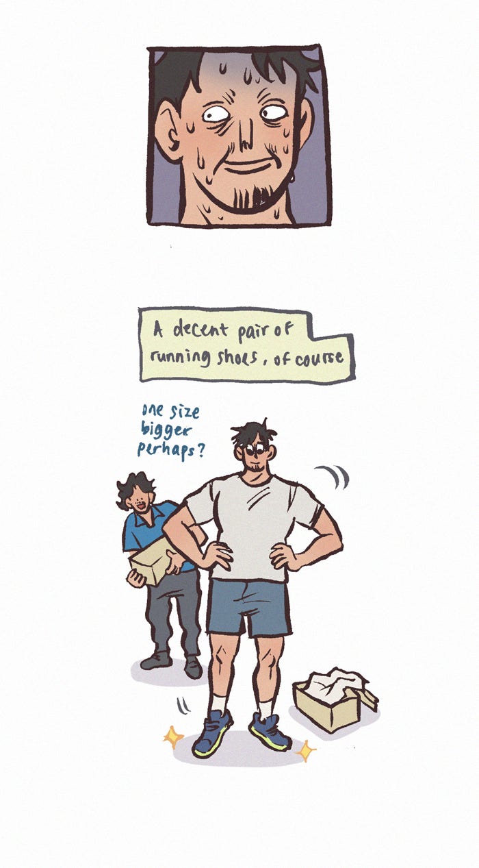 My Giant Nerd Boyfriend 1228: Running page 4 - 