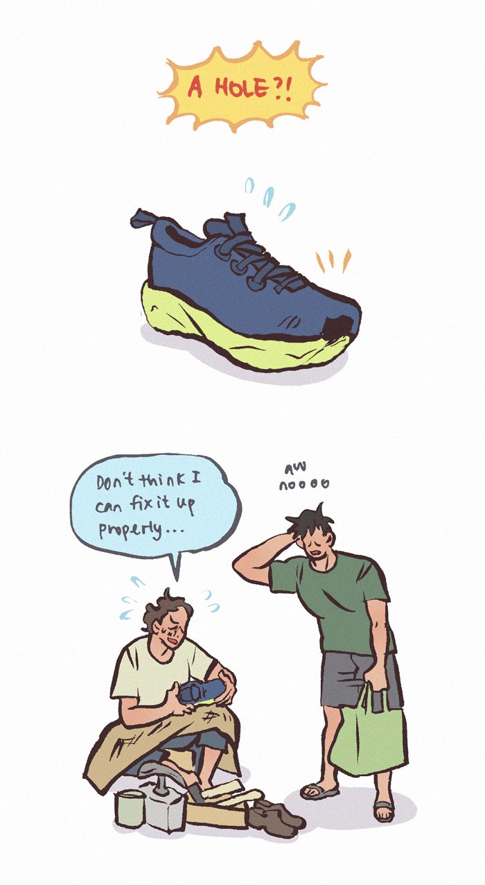 My Giant Nerd Boyfriend 1228: Running page 8 - 