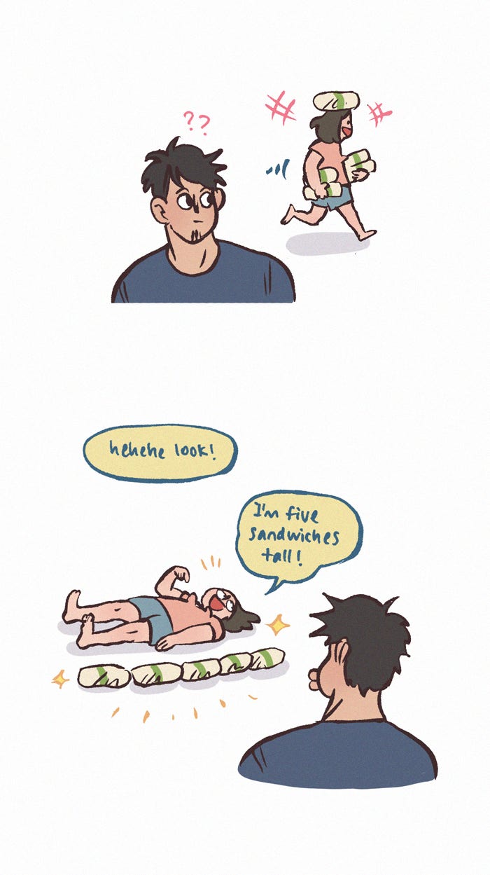 My Giant Nerd Boyfriend 1229: Measurement page 10 - 