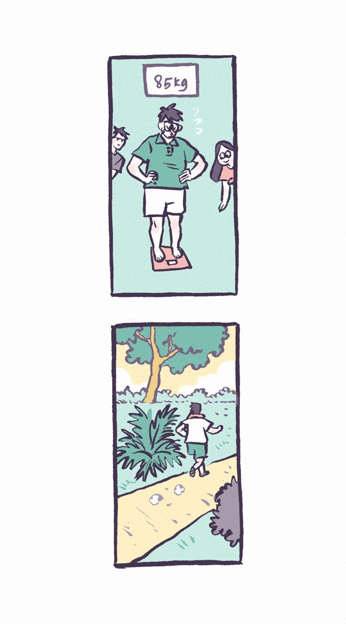 My Giant Nerd Boyfriend 1234: Weight page 11 - 